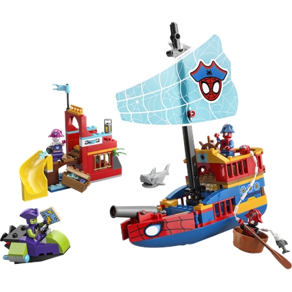 Team Spidey Pirate Ship