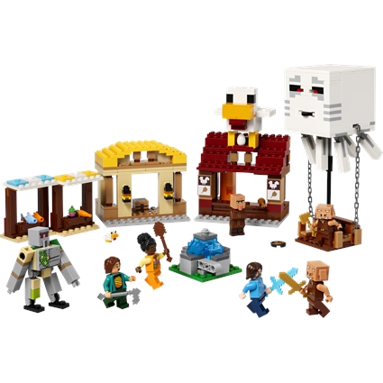 O Ataque à Aldeia do Balão Ghast