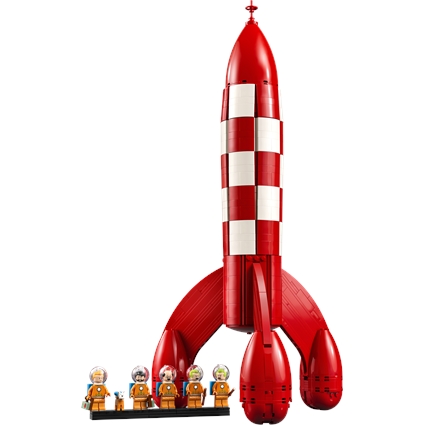 Tintin Moon Rocket