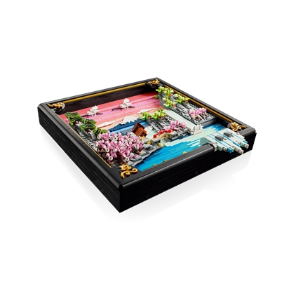 Paisagem Japonesa com Cerejeiras