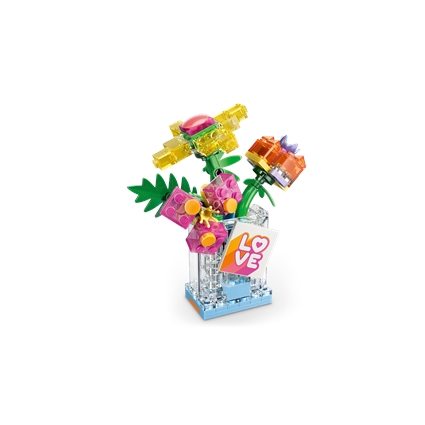 Floral Decor Perfume Bottle