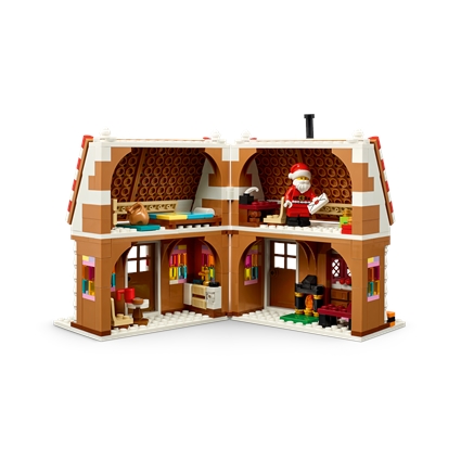 Festive Gingerbread House