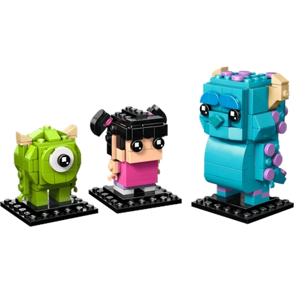 Sulley, Mike and Boo Figures