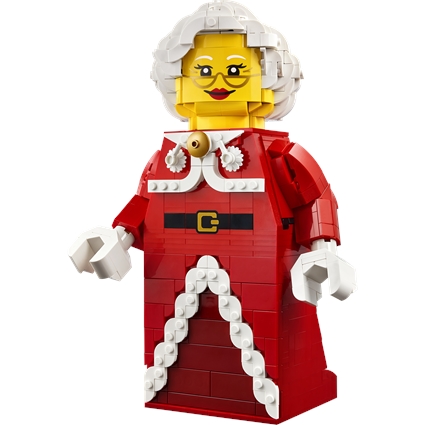 Minifigura Aumentada de Mãe Natal