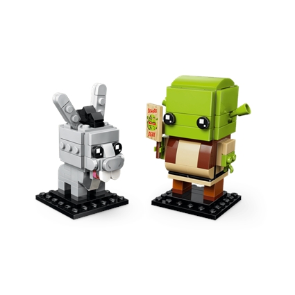Shrek, Donkey & Gingy Figures