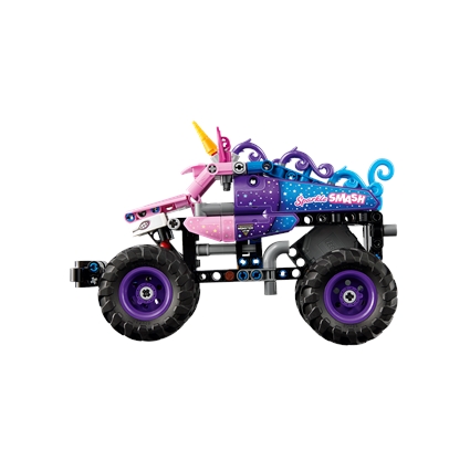 Monster Jam Sparkle Smash Pull-Back