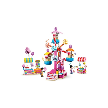 Roda-gigante com Doces e Cupcakes