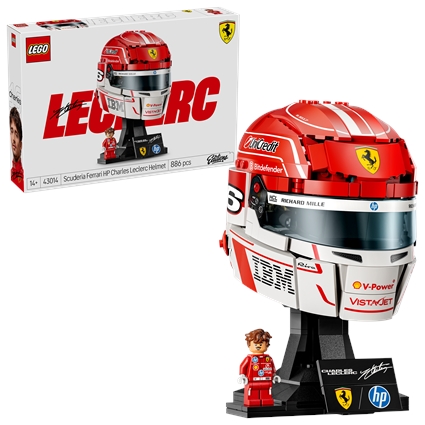 Capacete Charles Leclerc
