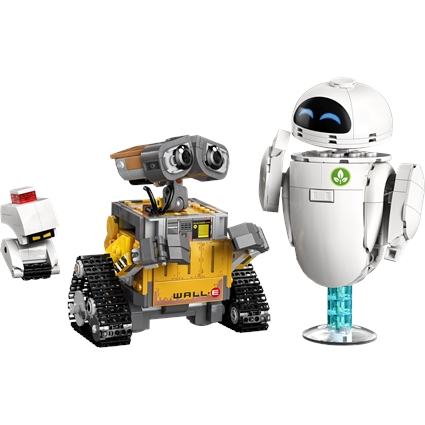 WALL-E e EVE