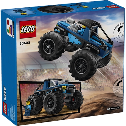 Blue Monster Truck