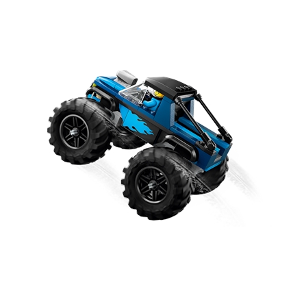 Blue Monster Truck