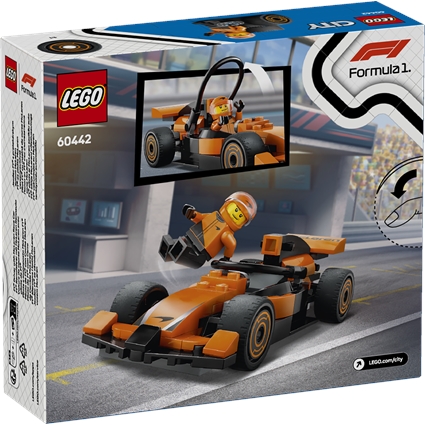 Piloto de F1 com Carro de Corrida McLaren