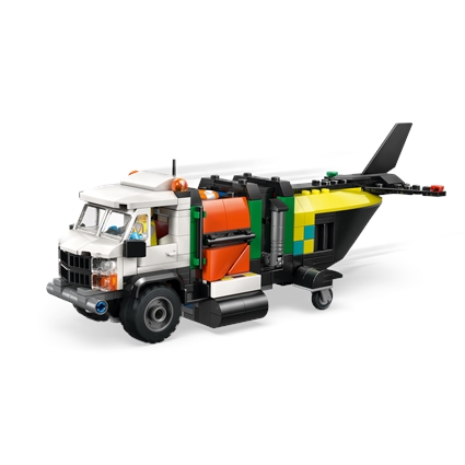 Airplane, Service Truck and Hovercraft