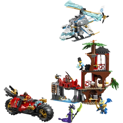 Ninja Vehicle Tree House Battle
