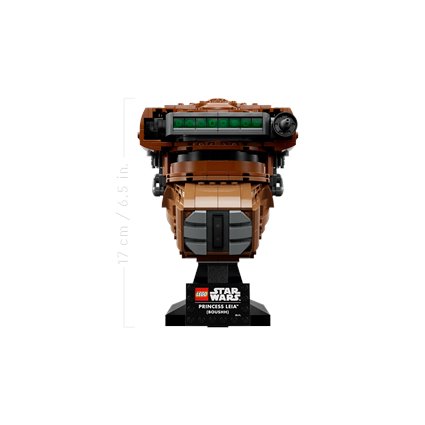 Capacete da Princesa Leia