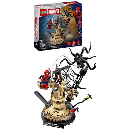 Epic Battle: Spider-Man vs. Sandman