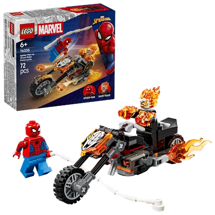 Spider-Man vs, Ghost Rider Motorcycle