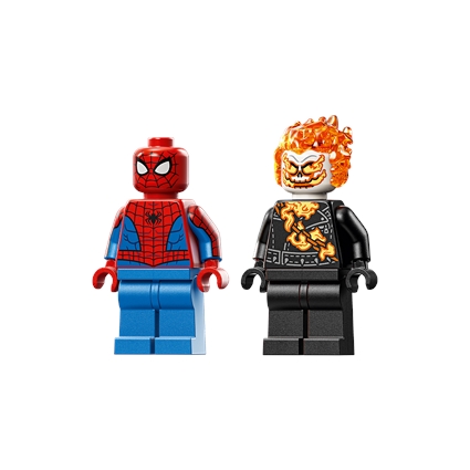 Spider-Man vs, Ghost Rider Motorcycle
