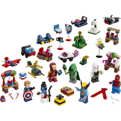 Calendário do Advento 2026: Marvel