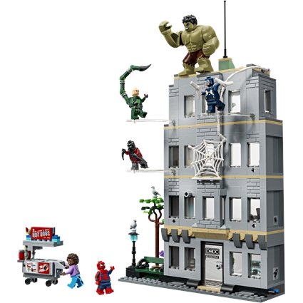 Spider-Man vs. Hulk Epic Clash