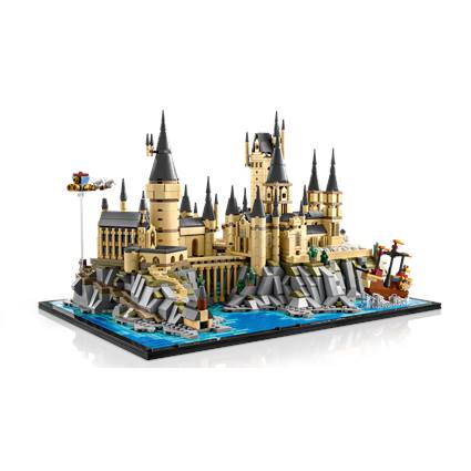 O Castelo e os Campos de Hogwarts