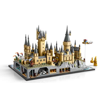 O Castelo e os Campos de Hogwarts