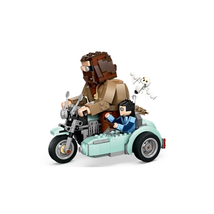 Passeio de Mota de Hagrid e Harry