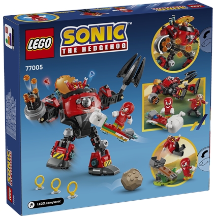 Knuckles vs. Dr. Eggman Egg Crusher Mech