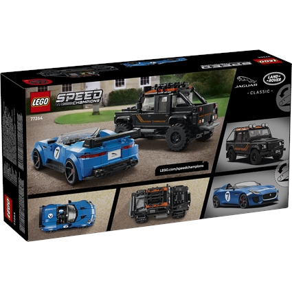 Jaguar Project 7 e Land Rover Defender