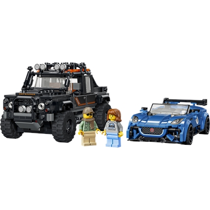 Jaguar Project 7 e Land Rover Defender
