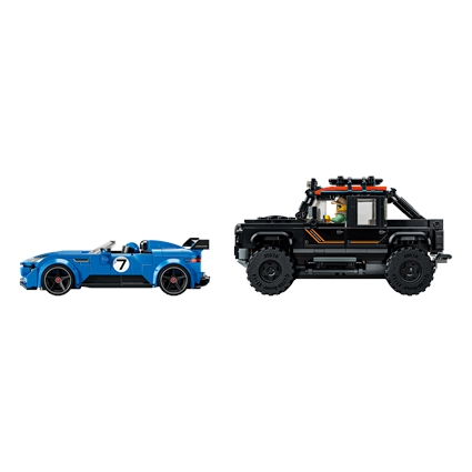 Jaguar Project 7 e Land Rover Defender