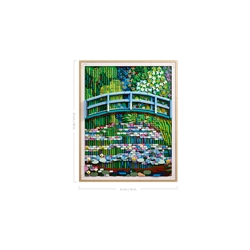 Claude Monet - Ponte sobre Lago de Nenúfares