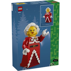 Minifigura Aumentada de Mãe Natal