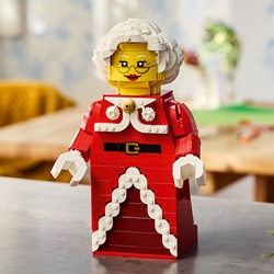 Minifigura Aumentada de Mãe Natal