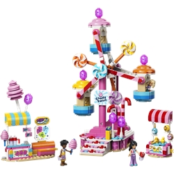 Roda-gigante com Doces e Cupcakes