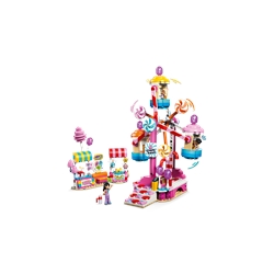 Roda-gigante com Doces e Cupcakes