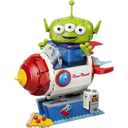 Extraterrestre com Foguetão do Pizza Planet