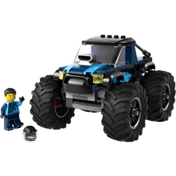 Blue Monster Truck