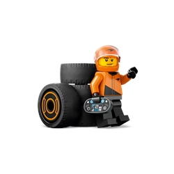 Piloto de F1 com Carro de Corrida McLaren