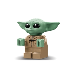 Grogu com Carrinho Planador