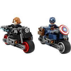 Motos de Black Widow e Captain America
