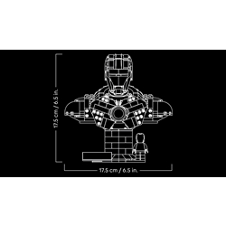 Busto do Iron Man MK4