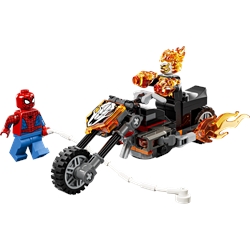 Spider-Man vs, Ghost Rider Motorcycle