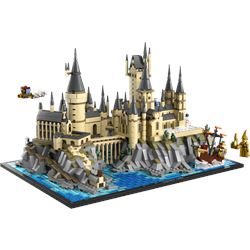 O Castelo e os Campos de Hogwarts