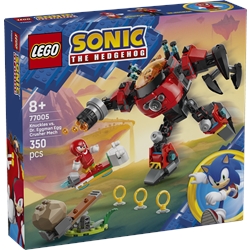 Knuckles vs. Dr. Eggman Egg Crusher Mech