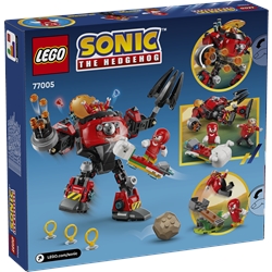 Knuckles vs. Dr. Eggman Egg Crusher Mech