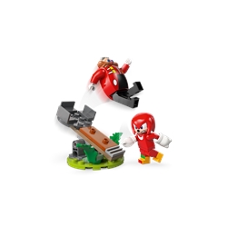 Knuckles vs. Dr. Eggman Egg Crusher Mech